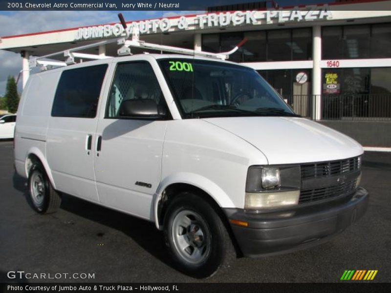 Ivory White / Neutral 2001 Chevrolet Astro Commercial Van