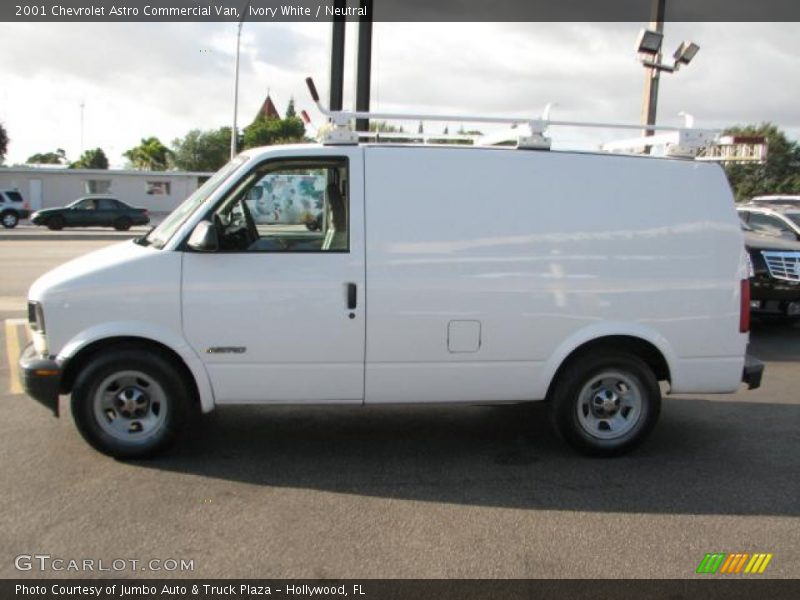 Ivory White / Neutral 2001 Chevrolet Astro Commercial Van