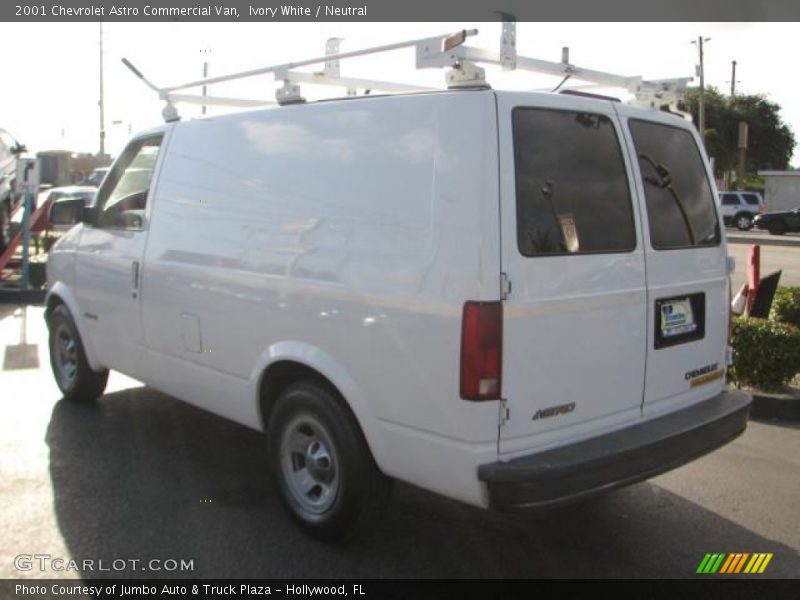 Ivory White / Neutral 2001 Chevrolet Astro Commercial Van