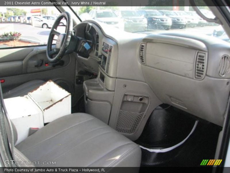 Ivory White / Neutral 2001 Chevrolet Astro Commercial Van