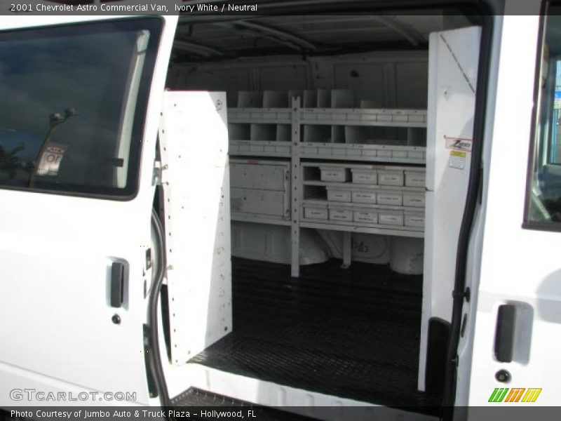 Ivory White / Neutral 2001 Chevrolet Astro Commercial Van