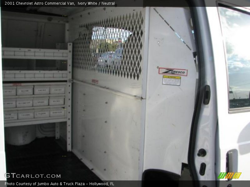 Ivory White / Neutral 2001 Chevrolet Astro Commercial Van