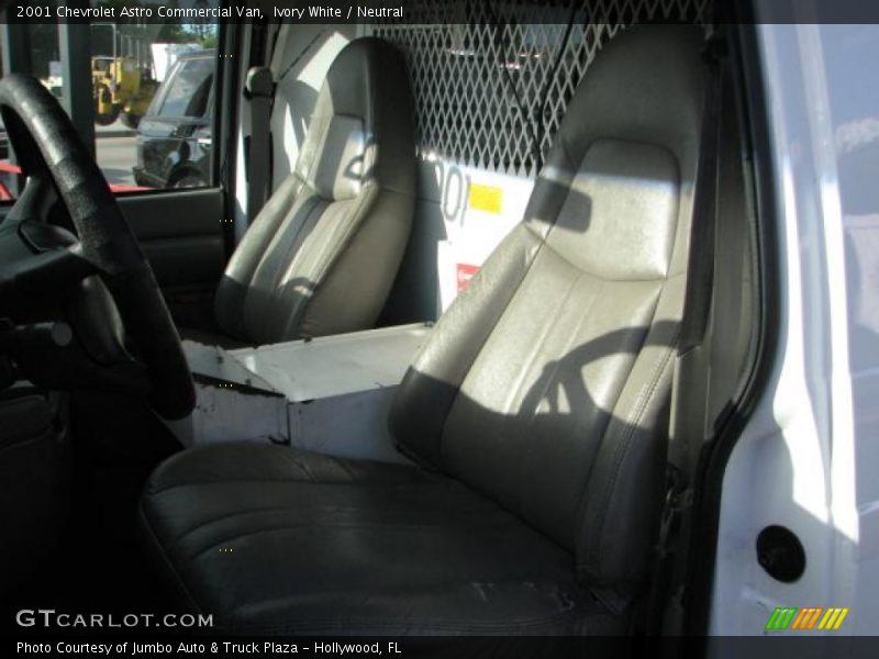 Ivory White / Neutral 2001 Chevrolet Astro Commercial Van