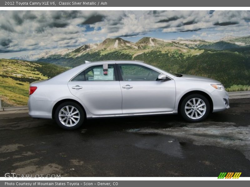 Classic Silver Metallic / Ash 2012 Toyota Camry XLE V6