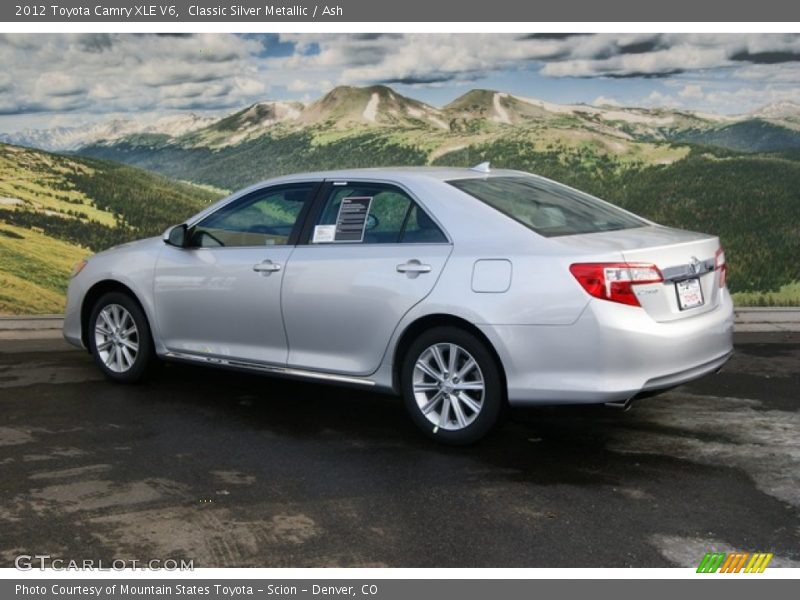 Classic Silver Metallic / Ash 2012 Toyota Camry XLE V6