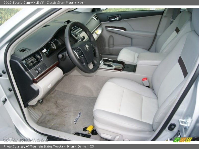 Classic Silver Metallic / Ash 2012 Toyota Camry XLE V6