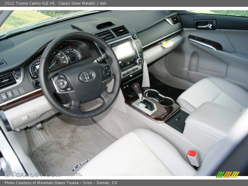 Classic Silver Metallic / Ash 2012 Toyota Camry XLE V6