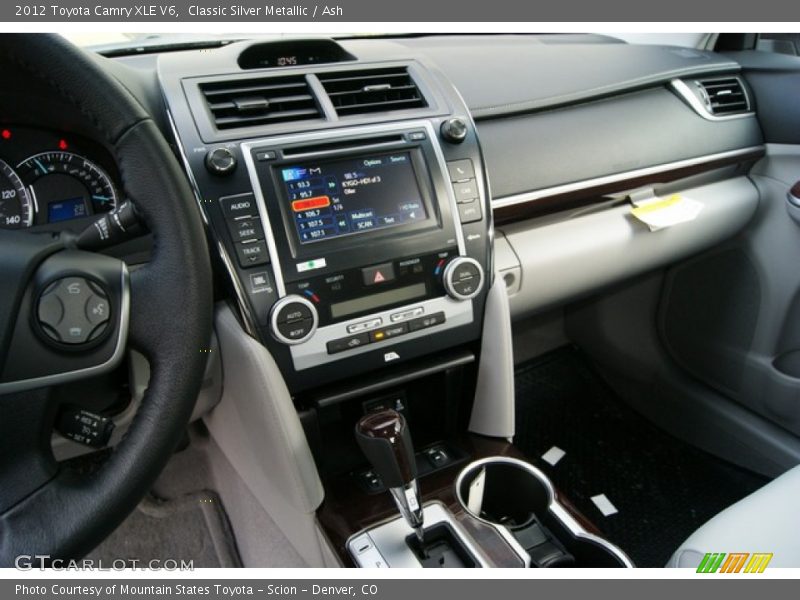 Classic Silver Metallic / Ash 2012 Toyota Camry XLE V6