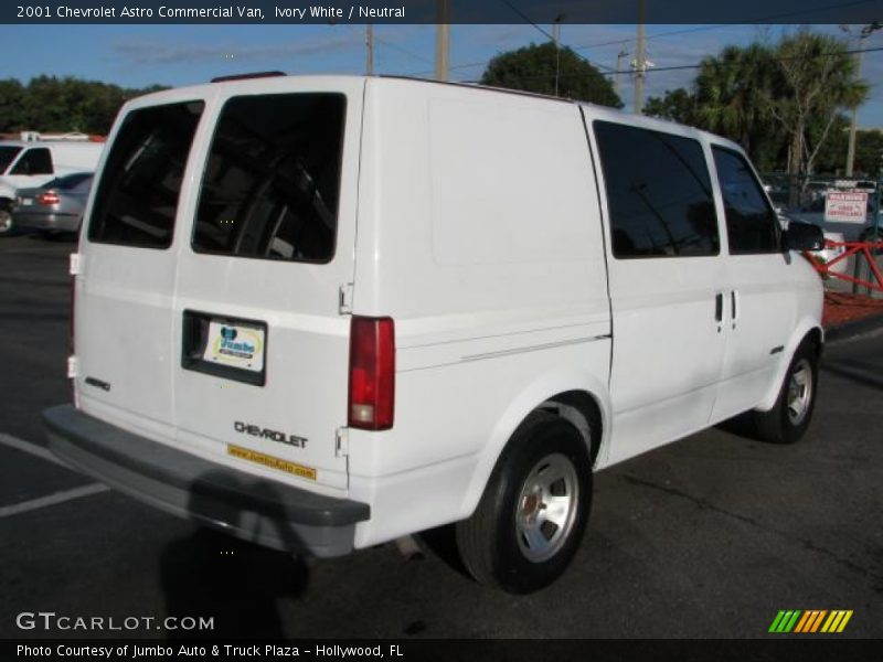 Ivory White / Neutral 2001 Chevrolet Astro Commercial Van