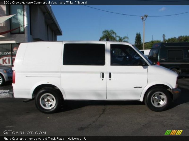 Ivory White / Neutral 2001 Chevrolet Astro Commercial Van