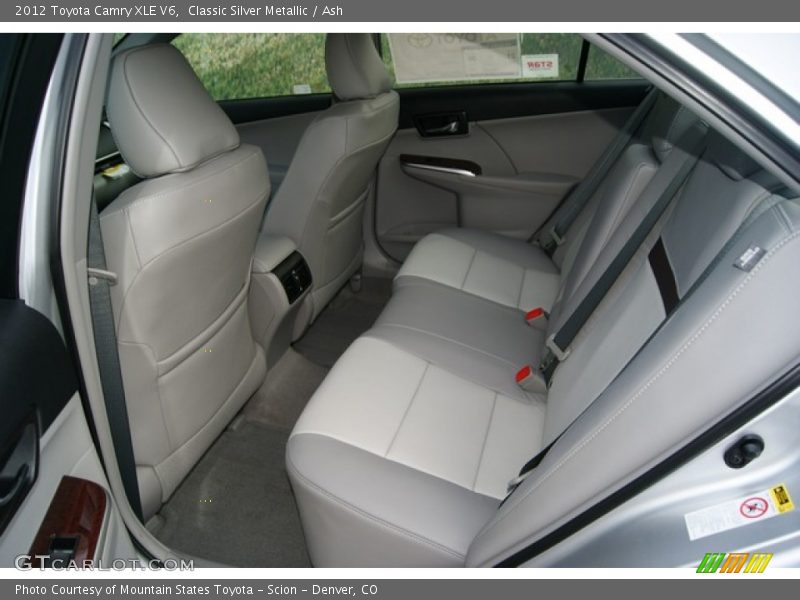 Classic Silver Metallic / Ash 2012 Toyota Camry XLE V6