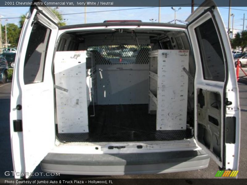 Ivory White / Neutral 2001 Chevrolet Astro Commercial Van