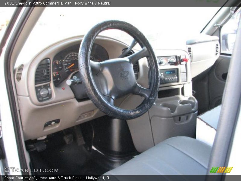 Ivory White / Neutral 2001 Chevrolet Astro Commercial Van