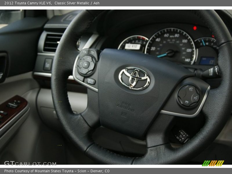 Classic Silver Metallic / Ash 2012 Toyota Camry XLE V6