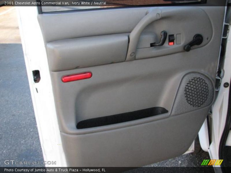 Ivory White / Neutral 2001 Chevrolet Astro Commercial Van