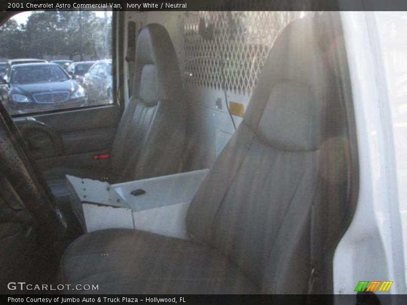 Ivory White / Neutral 2001 Chevrolet Astro Commercial Van