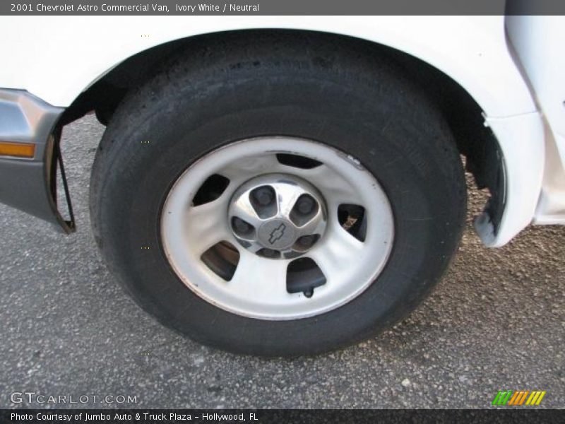 Ivory White / Neutral 2001 Chevrolet Astro Commercial Van