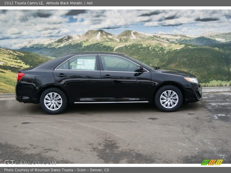 Attitude Black Metallic / Ash 2012 Toyota Camry LE