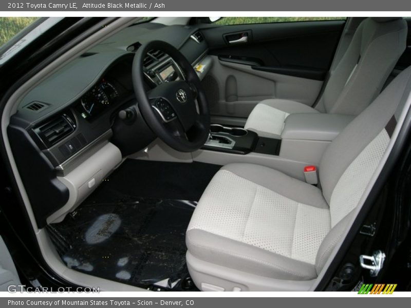 Attitude Black Metallic / Ash 2012 Toyota Camry LE