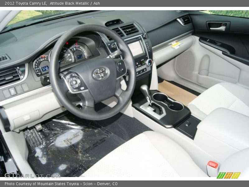 Attitude Black Metallic / Ash 2012 Toyota Camry LE