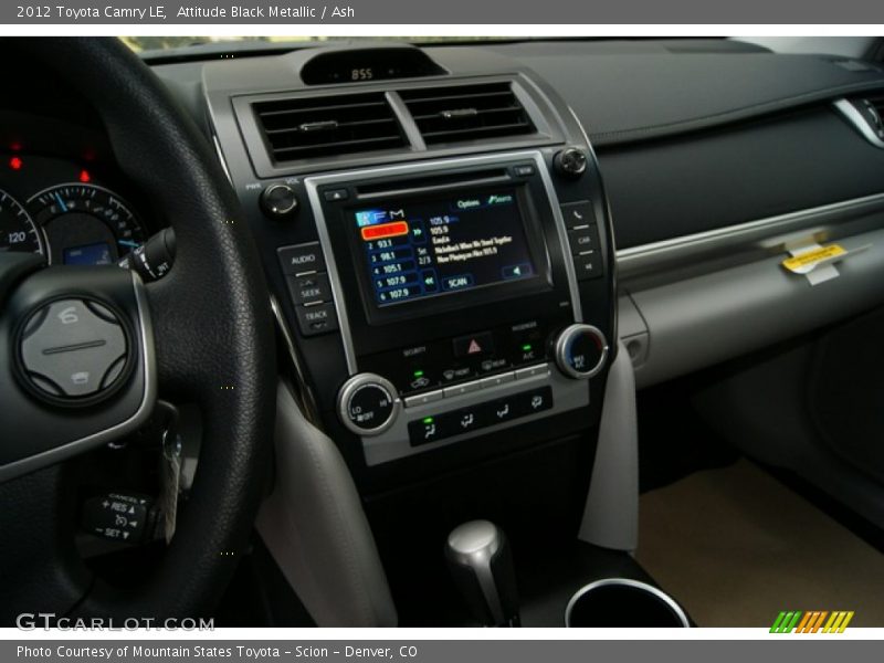 Attitude Black Metallic / Ash 2012 Toyota Camry LE