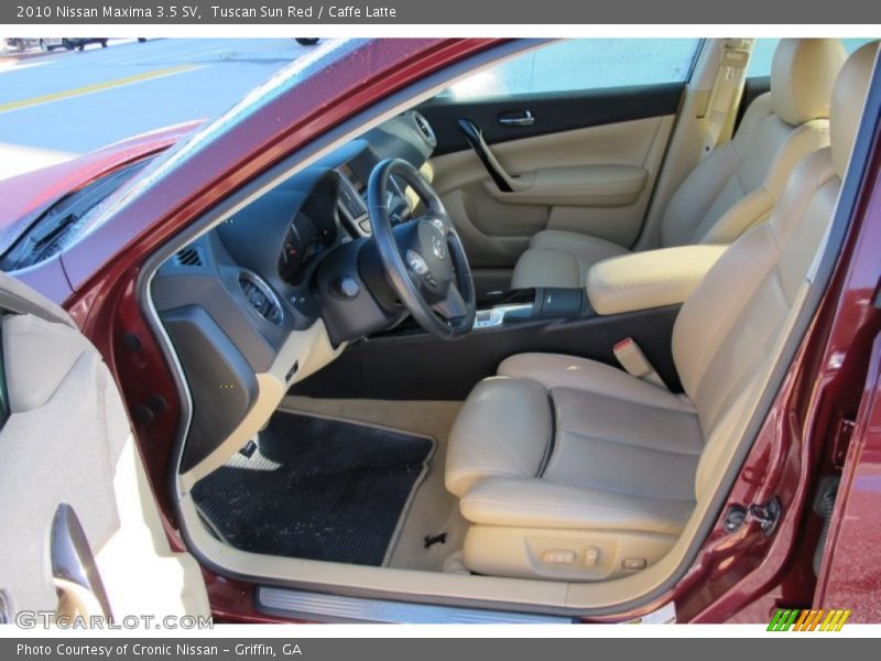 Tuscan Sun Red / Caffe Latte 2010 Nissan Maxima 3.5 SV