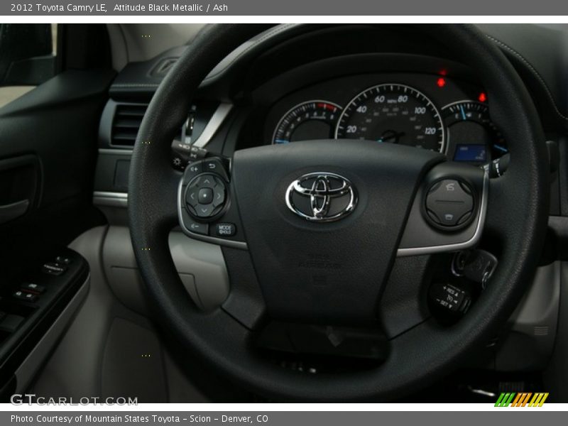 Attitude Black Metallic / Ash 2012 Toyota Camry LE