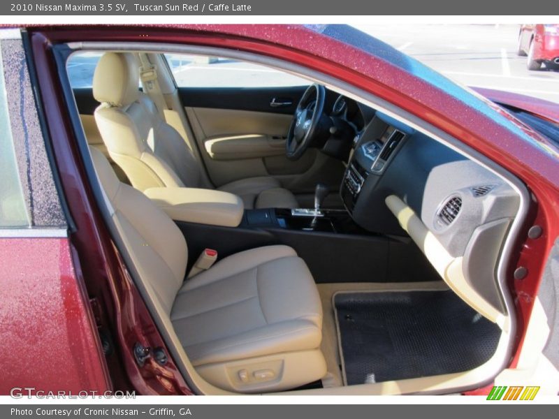 Tuscan Sun Red / Caffe Latte 2010 Nissan Maxima 3.5 SV