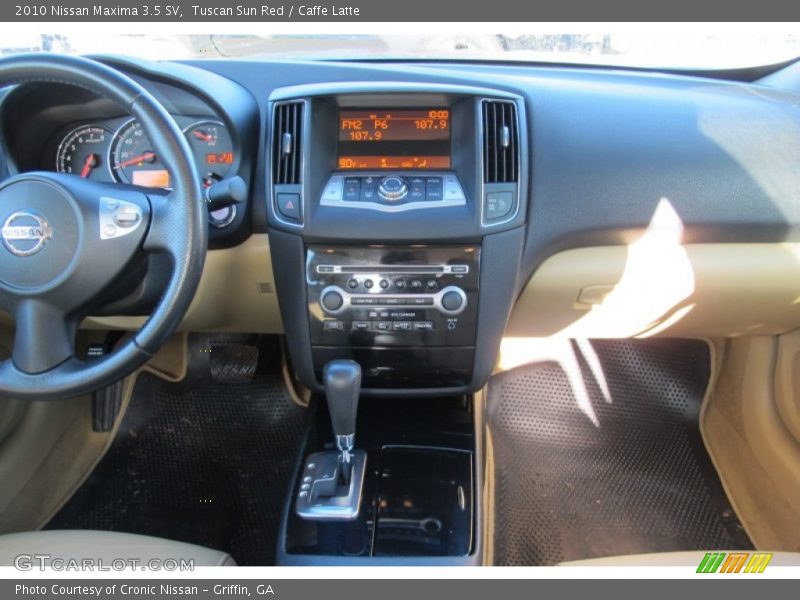 Tuscan Sun Red / Caffe Latte 2010 Nissan Maxima 3.5 SV