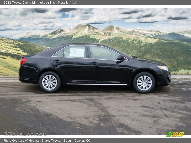 Attitude Black Metallic / Ash 2012 Toyota Camry LE