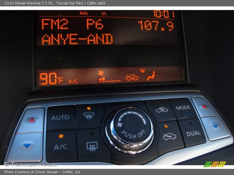 Tuscan Sun Red / Caffe Latte 2010 Nissan Maxima 3.5 SV