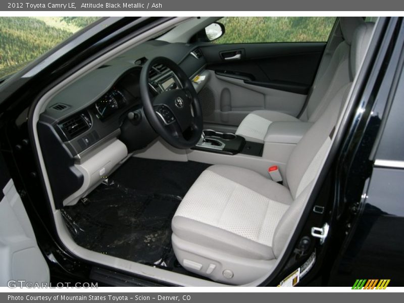 Attitude Black Metallic / Ash 2012 Toyota Camry LE