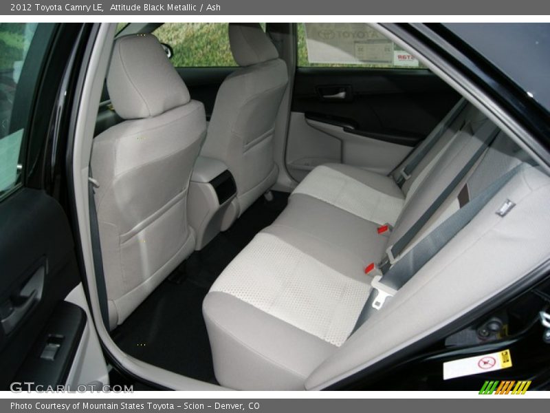 Attitude Black Metallic / Ash 2012 Toyota Camry LE
