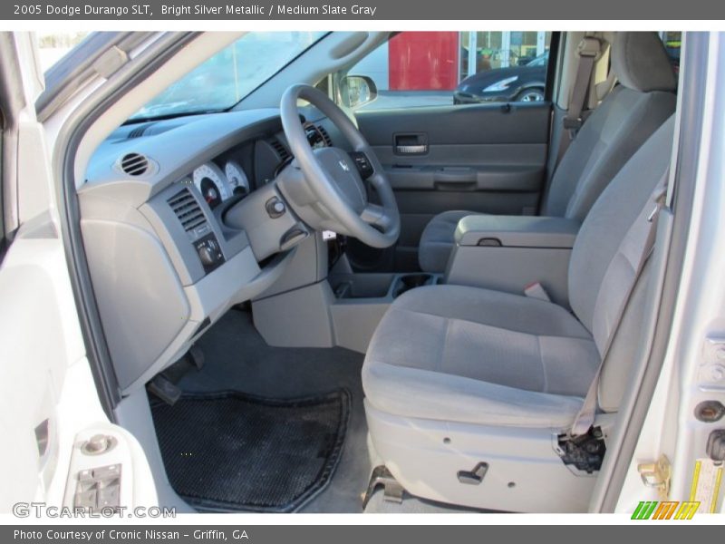 Bright Silver Metallic / Medium Slate Gray 2005 Dodge Durango SLT