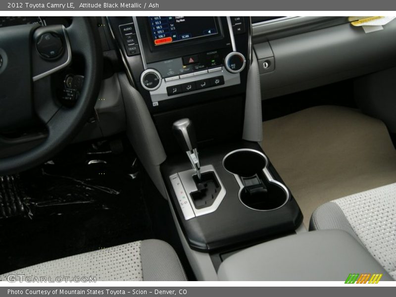 Attitude Black Metallic / Ash 2012 Toyota Camry LE