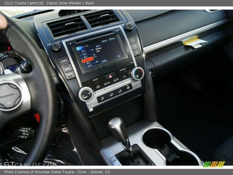 Classic Silver Metallic / Black 2012 Toyota Camry SE