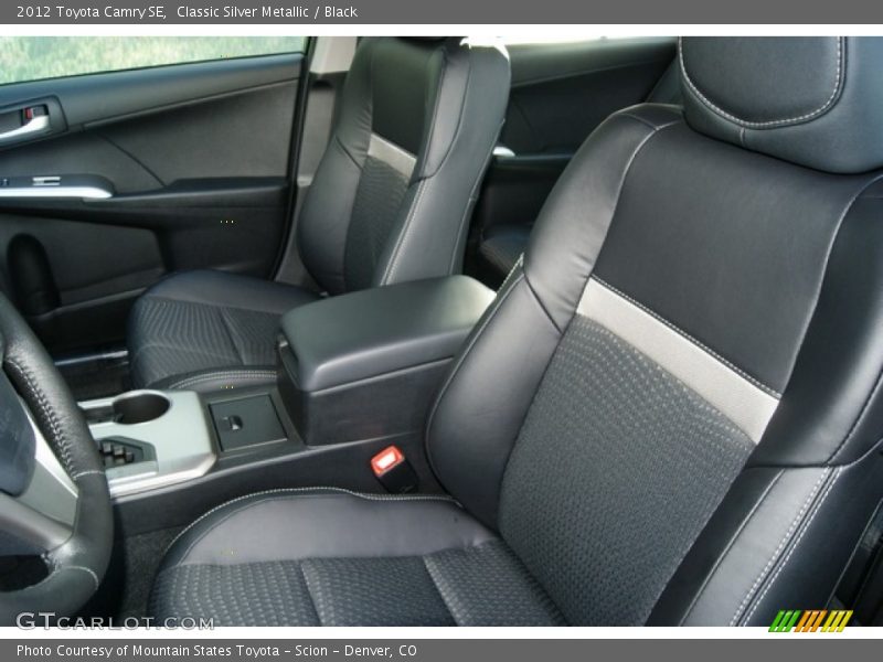 Classic Silver Metallic / Black 2012 Toyota Camry SE