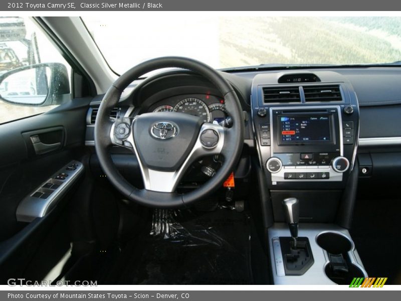 Classic Silver Metallic / Black 2012 Toyota Camry SE