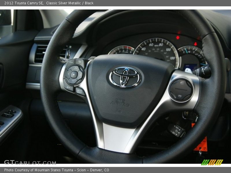 Classic Silver Metallic / Black 2012 Toyota Camry SE