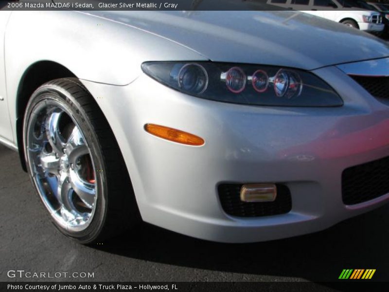 Glacier Silver Metallic / Gray 2006 Mazda MAZDA6 i Sedan