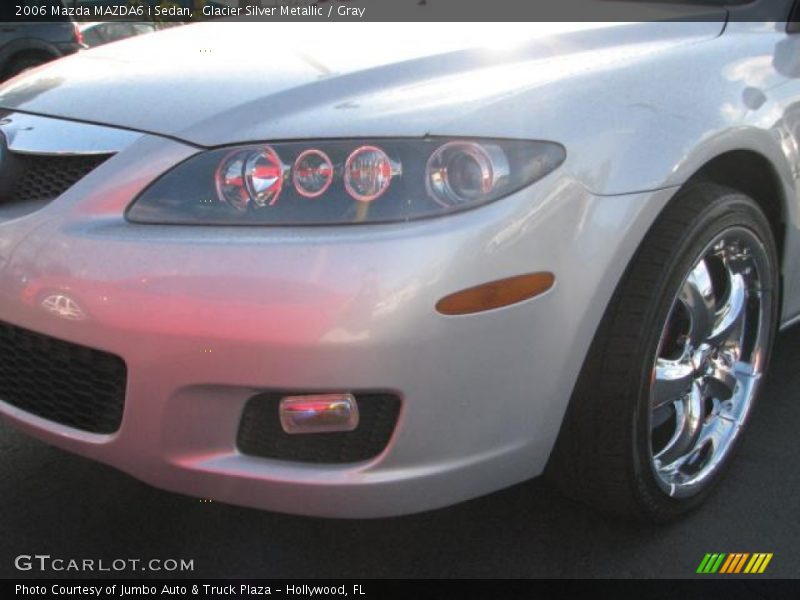 Glacier Silver Metallic / Gray 2006 Mazda MAZDA6 i Sedan