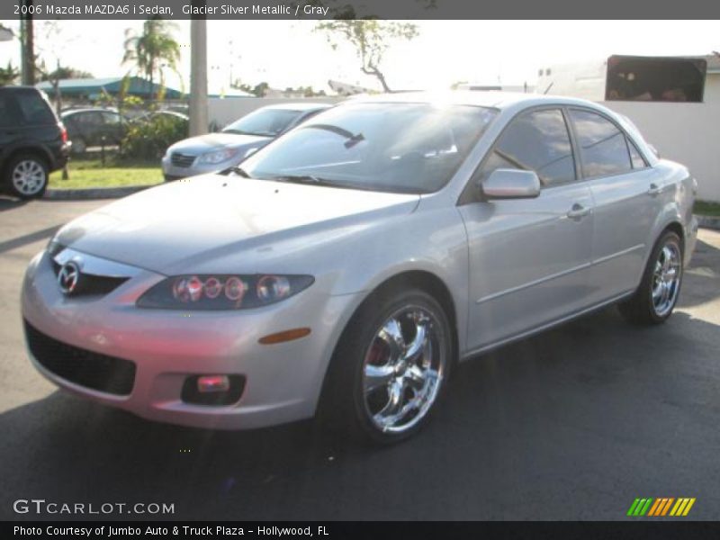Glacier Silver Metallic / Gray 2006 Mazda MAZDA6 i Sedan