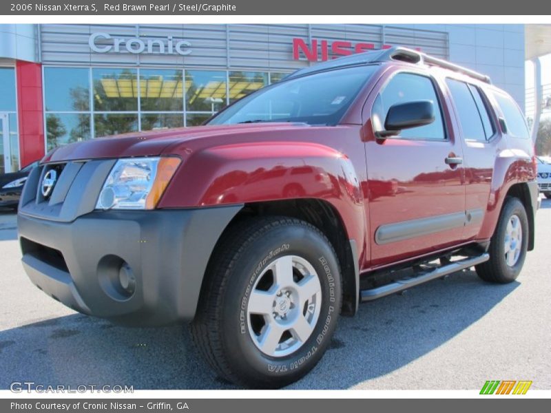Red Brawn Pearl / Steel/Graphite 2006 Nissan Xterra S