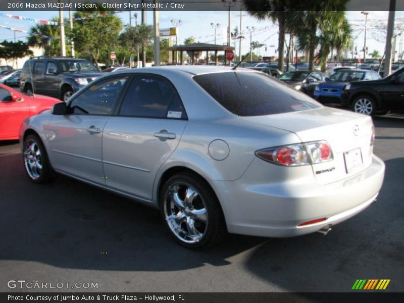 Glacier Silver Metallic / Gray 2006 Mazda MAZDA6 i Sedan