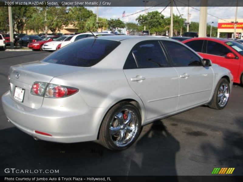 Glacier Silver Metallic / Gray 2006 Mazda MAZDA6 i Sedan