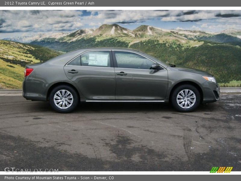 Cypress Green Pearl / Ash 2012 Toyota Camry LE