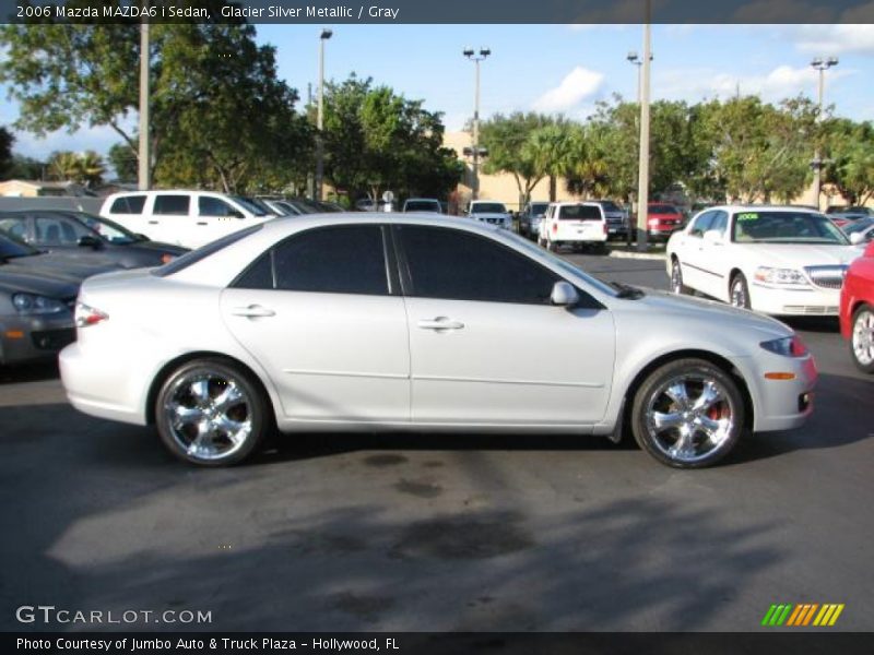 Glacier Silver Metallic / Gray 2006 Mazda MAZDA6 i Sedan