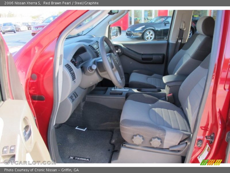 Red Brawn Pearl / Steel/Graphite 2006 Nissan Xterra S