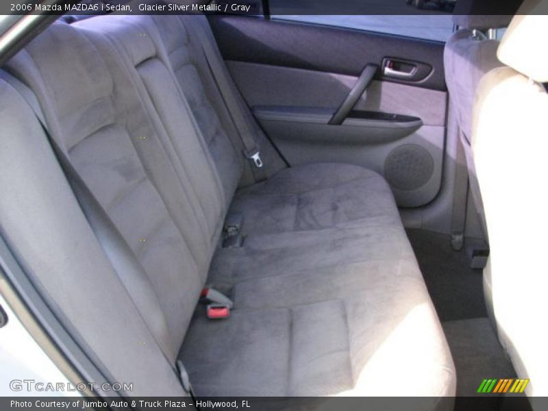 Glacier Silver Metallic / Gray 2006 Mazda MAZDA6 i Sedan
