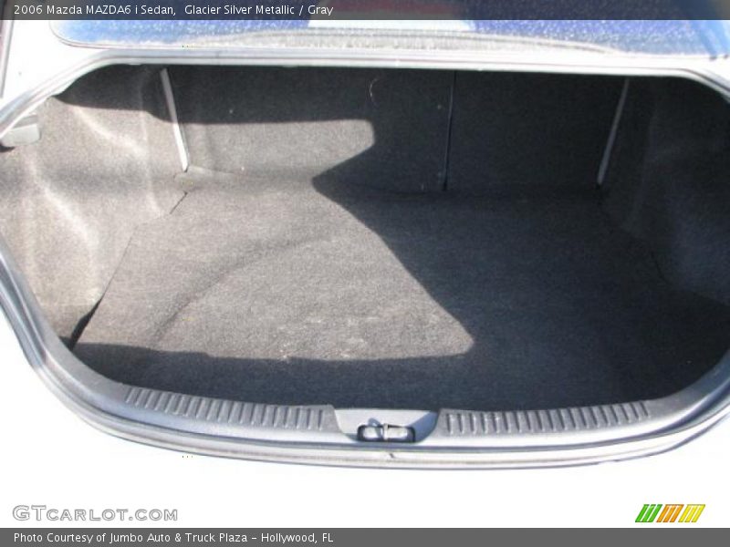 Glacier Silver Metallic / Gray 2006 Mazda MAZDA6 i Sedan
